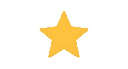 Obraz premium Vector estrella amarilla