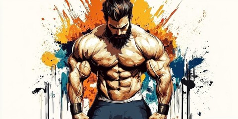 Gym Motivation: Inspiring Images of Power and Fitness