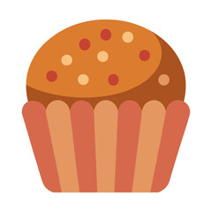 Bakery Muffin Sweet Bread Cupcake Pastry Round Topping Crust