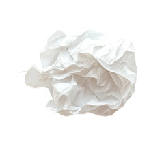 Crumpled White Paper