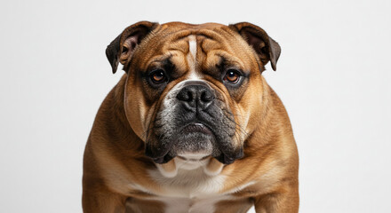 Obraz premium photo of a fierce and scary bulldog