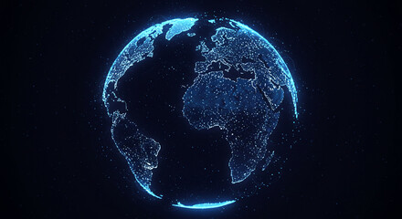 Digital Earth Visualization for Global Network Technology Innovation Era