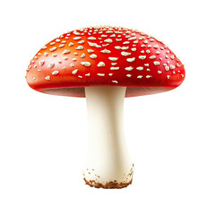Obraz premium Red toadstool illustration