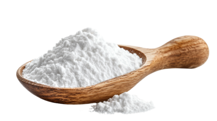 Professional Baking Soda Food Photography Isolated