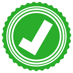 Green Tick Icon – Approved, Verified, Checkmark Symbol for UI, Apps & Web Design