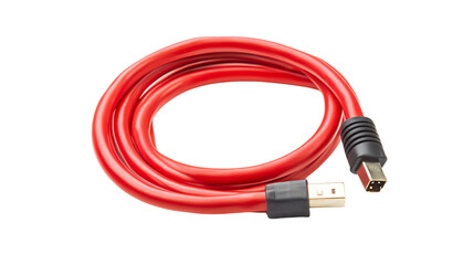 Fototapeta premium Professional Jumper Cable Isolated on Transparent Background for Electronics Work