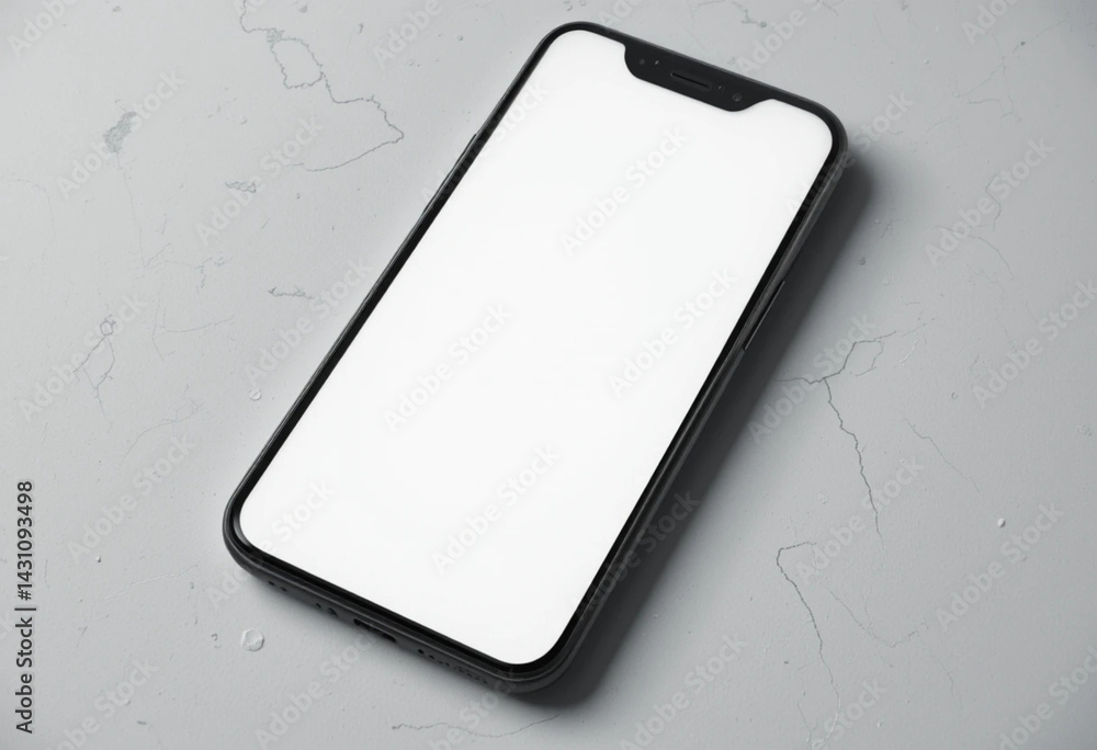 Aufkleber realistic vector mockup phone for visual ui app demonstration. high quality realistic newest version