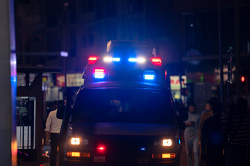 Ambulance Responding to Emergency Call
