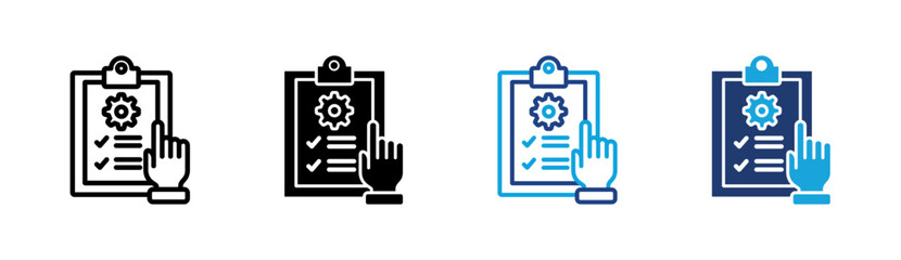 Obraz premium Job Description Icon