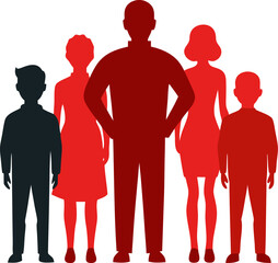 Grouping People Illustration Icons Vector