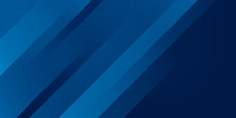 Obraz premium modern blue abstract background with elegant bright diagonal lines