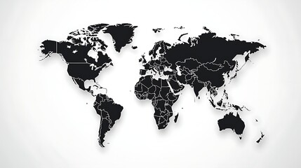 World Map Vector Graphic