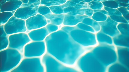 Obraz premium Gentle Pool Water Ripple Texture
