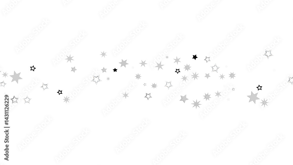 Poster a simple image of sparkling stars against a black background.