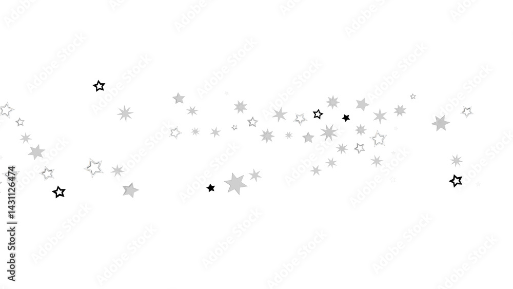 Poster a simple image of sparkling stars against a black background.