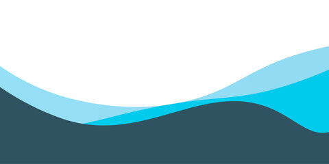 Fototapeta premium Footer Design Element Isolated Background