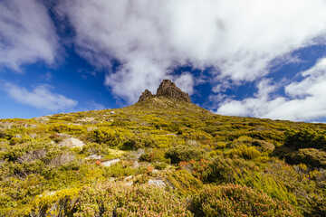 Views around Mt Ossa in Tasmania Australia