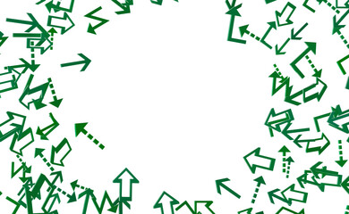 Abstract Blue Arrows Background