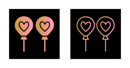 Balloons Icon Design