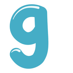 Cute number 9 illustration