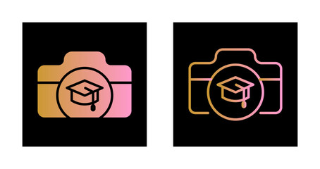 Photography Education Icon Design