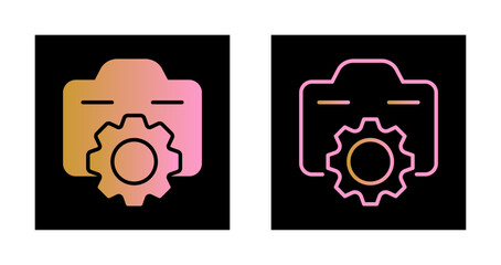 Photo Gear Icon Design