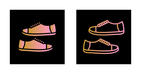 Toddler Shoes Icon Design