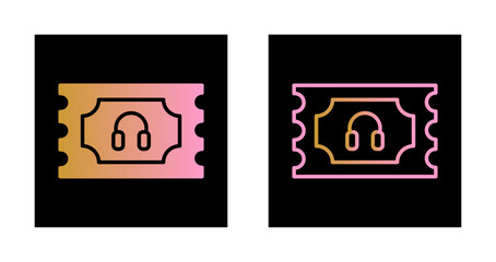 Support Ticket Icon Design