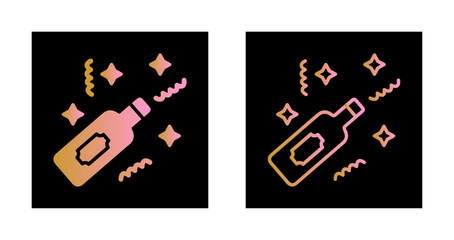 Wine Celebration Icon Design