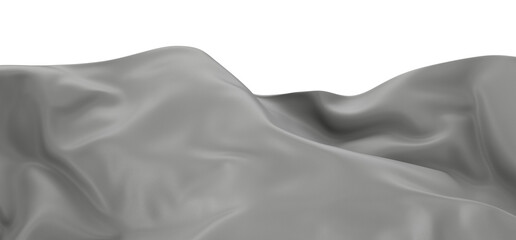 Obraz premium Abstract white liquid splash with a dynamic and smooth flowing texture, perfect for creating a modern and minimalist background.