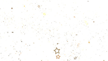 Golden Glitter and Stars