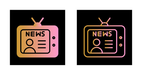 Newsreader Icon Design