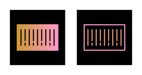 Barcode Label Icon Design