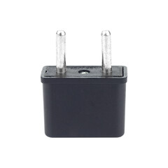 adapter for American outlet, plug adapter isolated from background