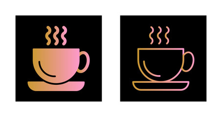 Hot Coffee Icon Design
