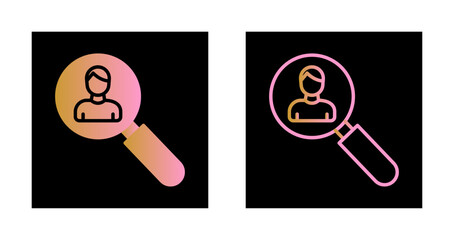 Employee Hunt Icon Design