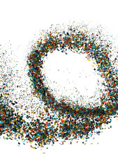 Colorful Confetti Explosion