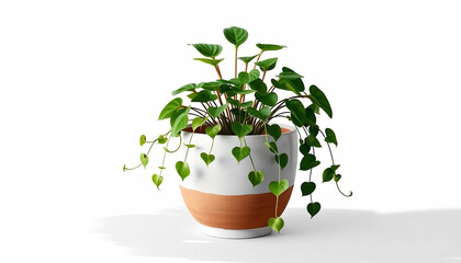 Obraz premium Modern Planter Mockup for Indoor Greenery