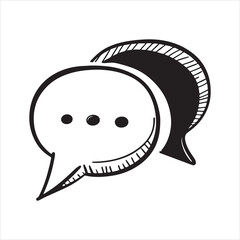 Message Conversation Symbol Graphic