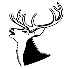 deer head silhouette