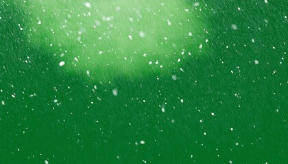 animation modern falling rain on green background