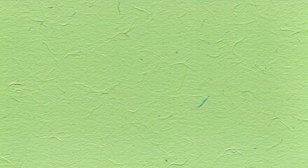 Fototapeta premium Natural Pale Green Handcrafted Paper Texture with Visible Fiber Details
