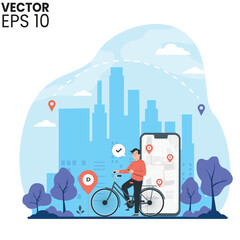 bicycle and city