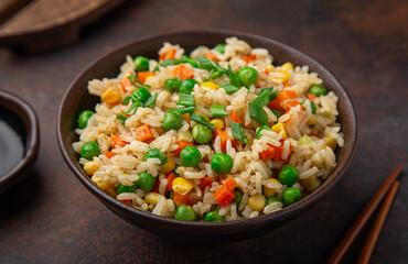 fried rice with vegetables