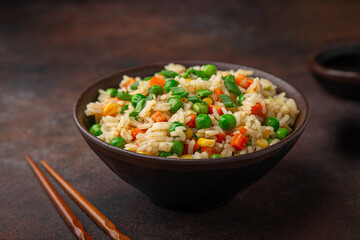 fried rice with vegetables