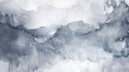 Elegant Metallic Silver Watercolor Textures Featuring Gentle Shimmering Effects