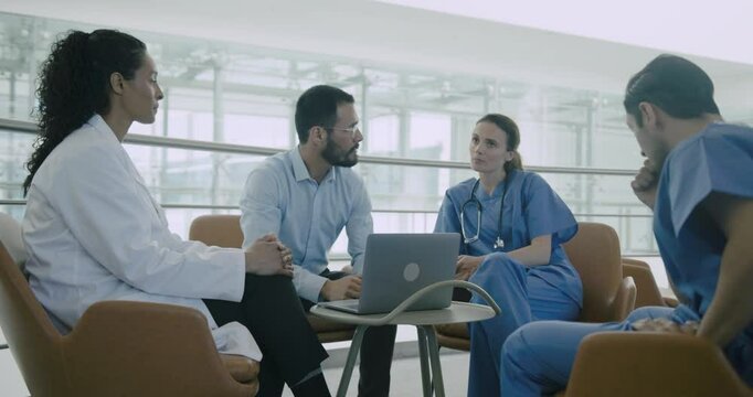 Healthcare Professional Leading Medical Discussion