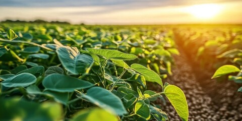 Outdoor agricultural bounty showcasing vegetable growth.