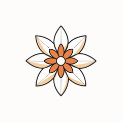 vector illustration of a flower