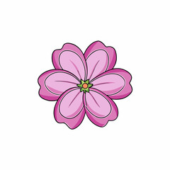 Fototapeta premium pink flower background